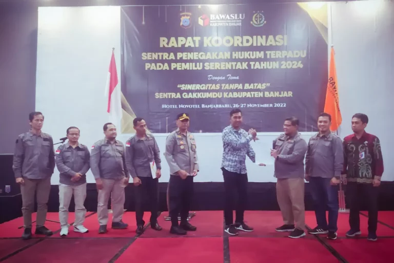 Sentra Gakkumdu Kabupaten Banjar untuk Pemilu 2024