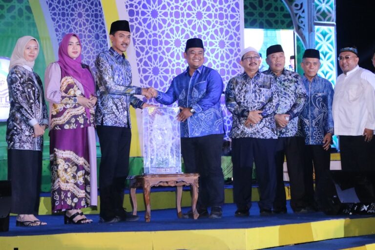 Penutupan MRQ tingkat Kabupaten Banjar di Kecamatan Gambut.