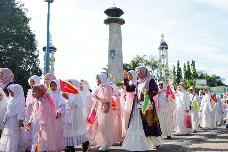 Meriahnya Pawai Hijriah di Martapura, Sambut Tahun Baru Islam