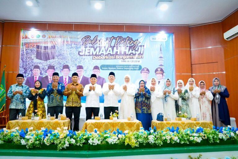 176 Jemaah Haji Kotabaru Tiba di Kalsel, Satu Jemaah Wafat di Makkah