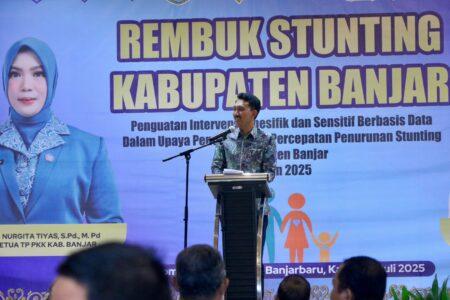 Rembuk Stunting 2025: Pemkab Banjar Targetkan Penurunan