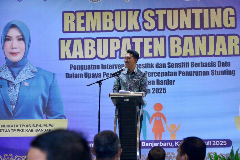 Rembuk Stunting 2025: Pemkab Banjar Targetkan Penurunan