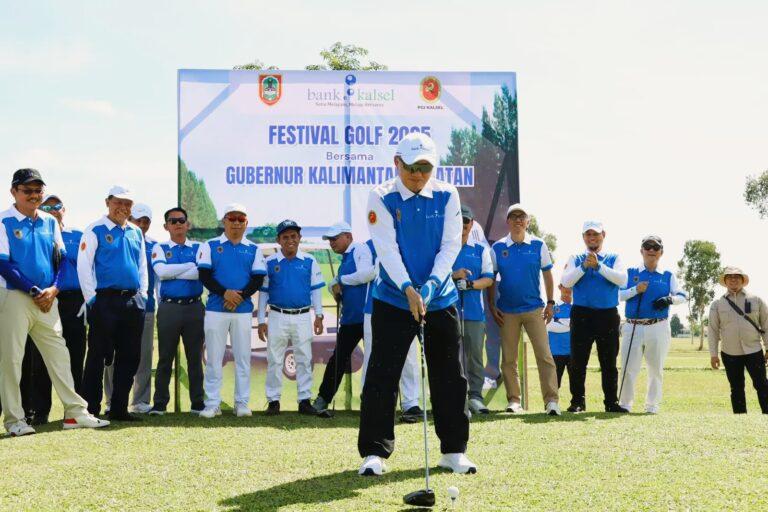 Gubernur Kalsel Buka Festival Golf 2025: Dorong Golf Inklusif dan Sehat