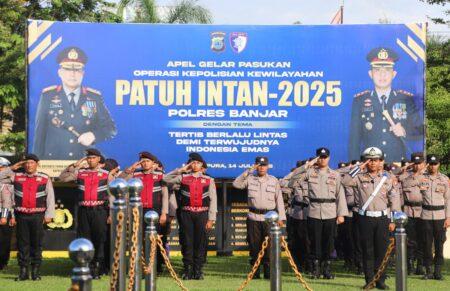 Operasi Patuh Intan 2025: Pendisiplinan Lalu Lintas di Kabupaten Banjar