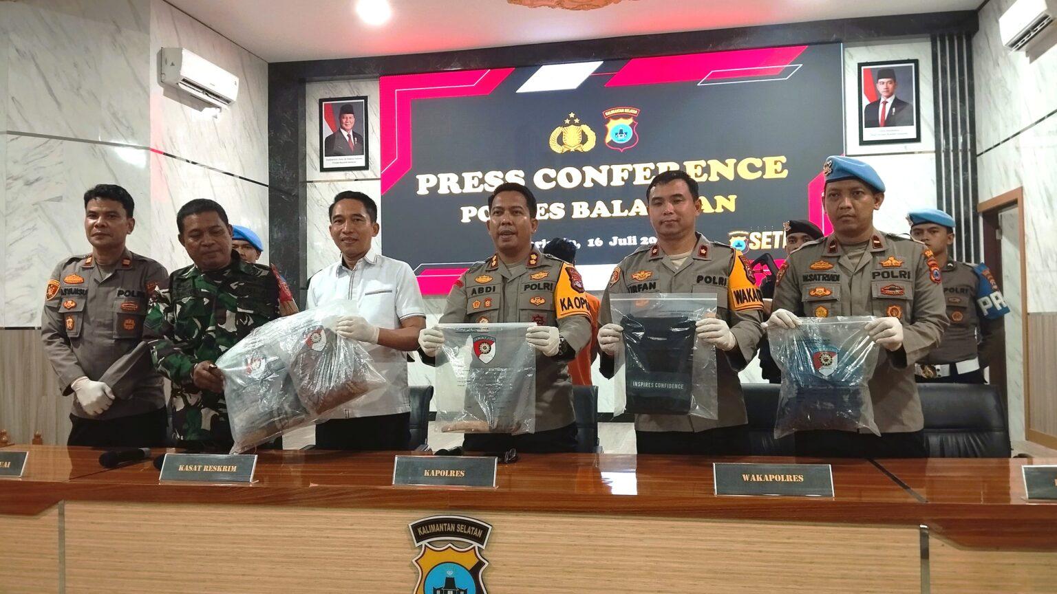 Akhir Pelarian Hamdani, Pelaku Penganiayaan Maut di Gulinggang Balangan Ditangkap