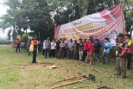 Upaya Penceahan Karhutla, BPBD Banjar Latih Tim Gabungan